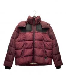 DIESEL（ディーゼル）の古着「フーデットパデッドコート」｜パープル