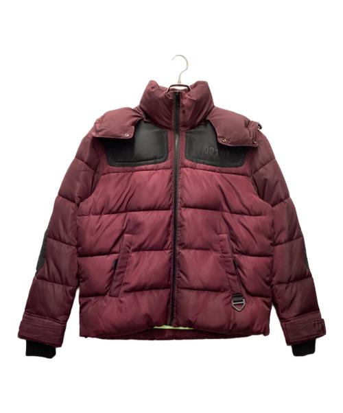 DIESEL（ディーゼル）DIESEL (ディーゼル) フーデットパデッドコート パープル サイズ:Lの古着・服飾アイテム