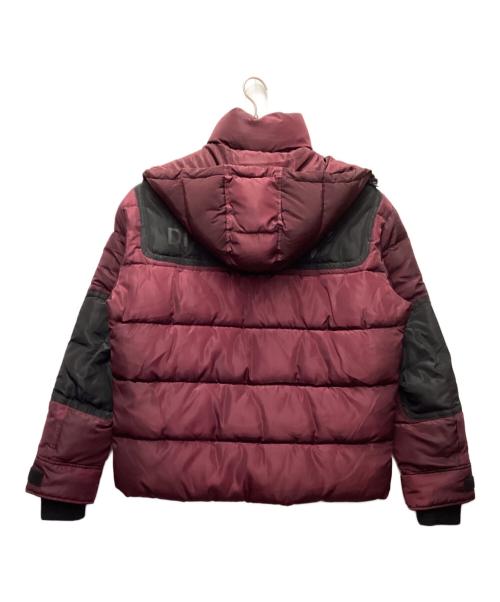 DIESEL（ディーゼル）DIESEL (ディーゼル) フーデットパデッドコート パープル サイズ:Lの古着・服飾アイテム