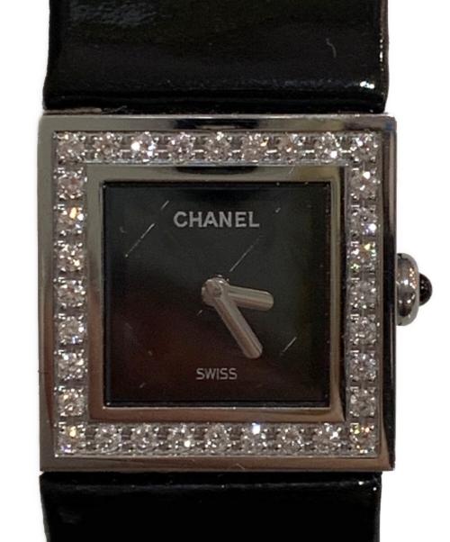 CHANEL（シャネル）CHANEL (シャネル) 腕時計 ブラックの古着・服飾アイテム