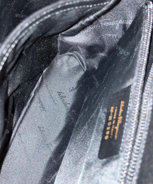 Salvatore Ferragamo（サルヴァトーレ フェラガモ）Salvatore Ferragamo (サルヴァトーレ フェラガモ) ガンチーニ ブラックの古着・服飾アイテム