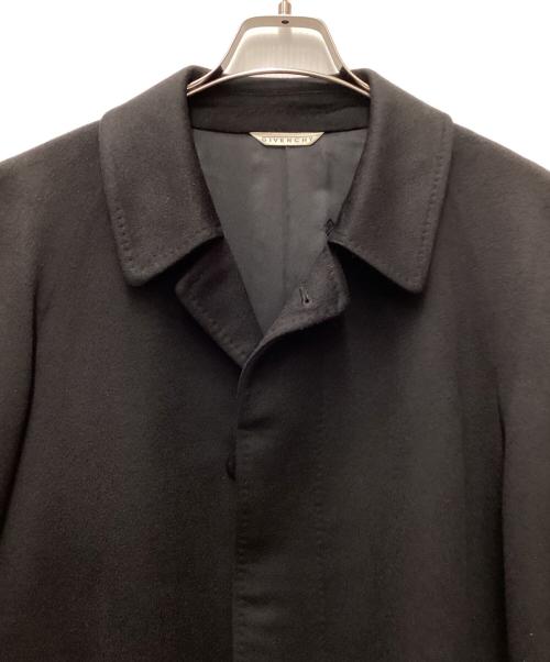 GIVENCHY（ジバンシィ）GIVENCHY (ジバンシィ) カシミヤコート ブラック サイズ:Sの古着・服飾アイテム
