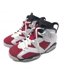 NIKE（ナイキ）の古着「NIKE AIR JORDAN 6 RETRO(ナイキ エアジョーダン6レトロ )」｜ホワイト×レッド