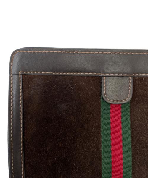 GUCCI PARFUMS（グッチパフューム）GUCCI PARFUMS (グッチパフューム) 化粧ポーチ ブラウン サイズ:38の古着・服飾アイテム