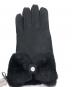 中古・古着 UGG (アグ) Bow Shorty Glove ブラック 未使用品：9000円