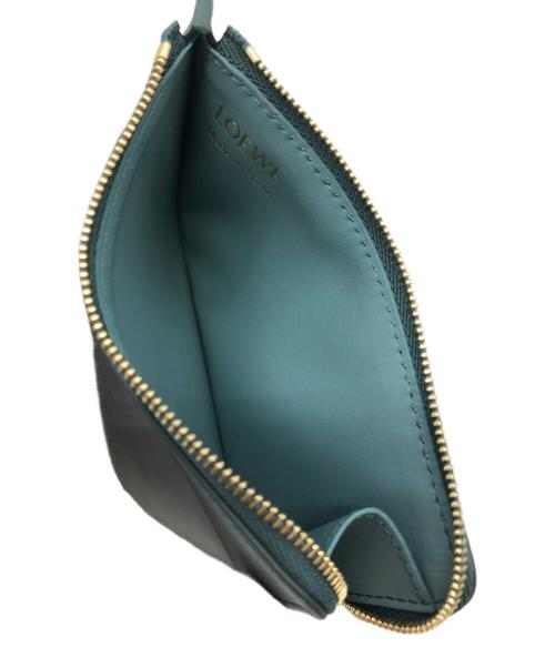 LOEWE（ロエベ）LOEWE (ロエベ) ノットコインカードホルダー グリーンの古着・服飾アイテム