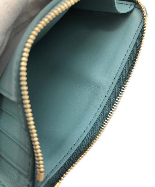 LOEWE（ロエベ）LOEWE (ロエベ) ノットコインカードホルダー グリーンの古着・服飾アイテム