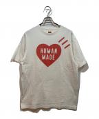 HUMAN MADEヒューマンメイド）の古着「Tシャツ」｜ホワイト