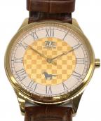 JRAジェーアールエー）の古着「JRA 70周年記念ウォッチ 700本限定／JRA 70th ANNIVERSARY WATCH LIMITED TO 700 PIECES」｜ベージュ