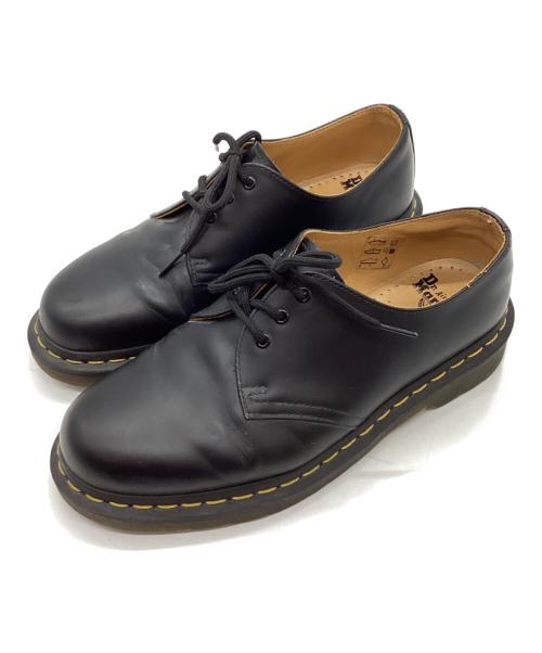 Dr.Martens（ドクターマーチン）Dr.Martens (ドクターマーチン) 3ホールブーツ ブラック サイズ:UK7の古着・服飾アイテム