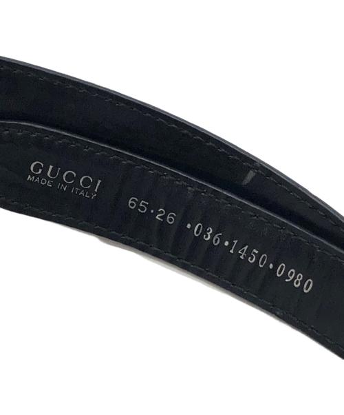GUCCI（グッチ）GUCCI (グッチ) ベルト ブラックの古着・服飾アイテム
