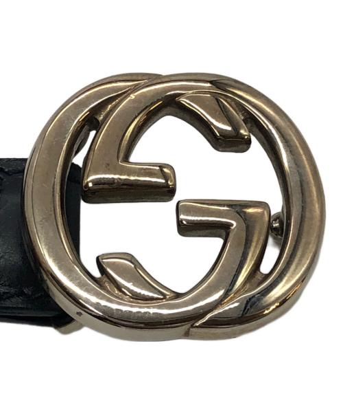 GUCCI（グッチ）GUCCI (グッチ) ベルト ブラックの古着・服飾アイテム