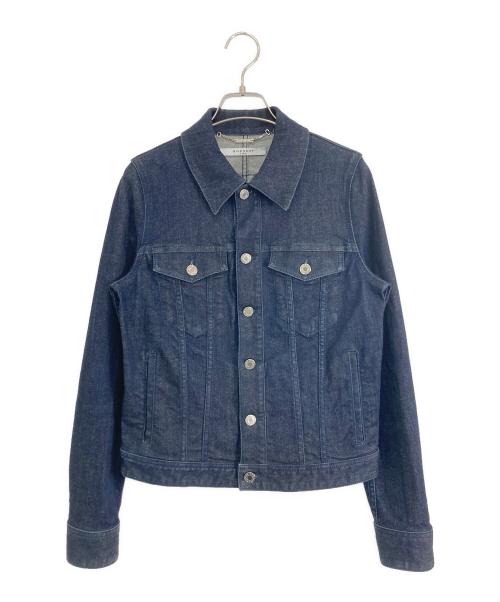 GIVENCHY（ジバンシィ）GIVENCHY (ジバンシィ) GIVENCHY バックロゴ デニムジャケット インディゴ サイズ:36の古着・服飾アイテム