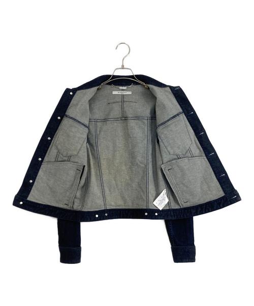 GIVENCHY（ジバンシィ）GIVENCHY (ジバンシィ) GIVENCHY バックロゴ デニムジャケット インディゴ サイズ:36の古着・服飾アイテム