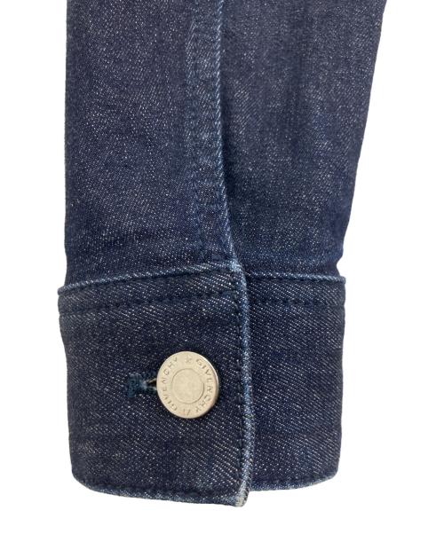 GIVENCHY（ジバンシィ）GIVENCHY (ジバンシィ) GIVENCHY バックロゴ デニムジャケット インディゴ サイズ:36の古着・服飾アイテム