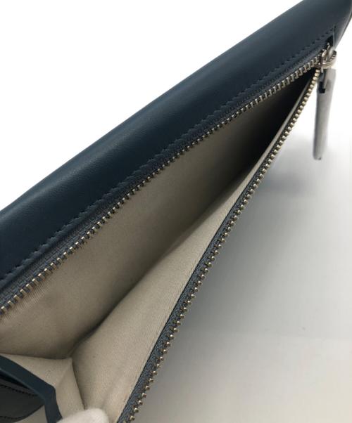 MARGARET HOWELL idea（マーガレット ハウエル アイディア）MARGARET HOWELL idea (マーガレット ハウエル アイディア) 長財布 グリーンの古着・服飾アイテム