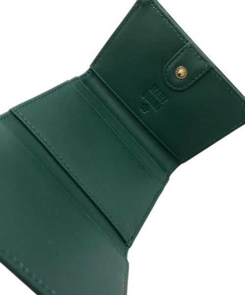 MARY QUANT（マリークヮント）MARY QUANT (マリークヮント) 財布 グリーンの古着・服飾アイテム