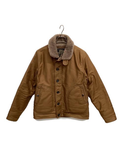 IRON HEART（アイアンハート）IRON HEART (アイアンハート) N-1デッキジャケット ブラウン サイズ:Mの古着・服飾アイテム