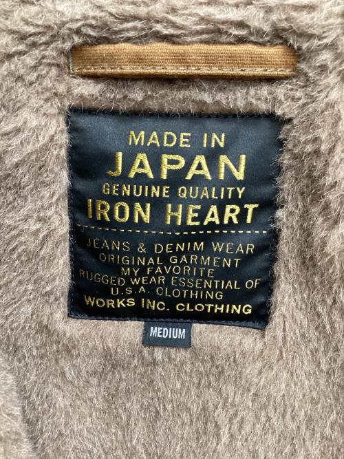 IRON HEART（アイアンハート）IRON HEART (アイアンハート) N-1デッキジャケット ブラウン サイズ:Mの古着・服飾アイテム