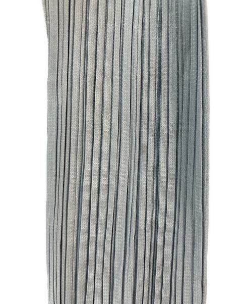 PLEATS PLEASE（プリーツプリーズ）PLEATS PLEASE (プリーツプリーズ) バイカラープリーツカットソー グレー サイズ:3の古着・服飾アイテム