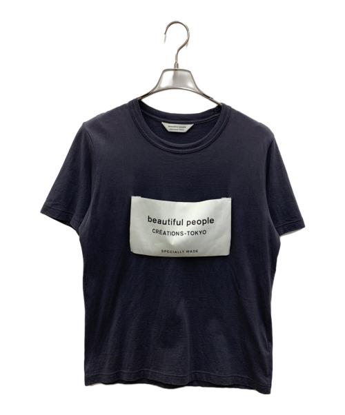 beautiful people（ビューティフルピープル）beautiful people (ビューティフルピープル) ビッグネームロゴTシャツ グレー サイズ:180の古着・服飾アイテム