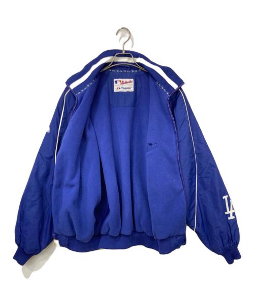 Majestic（マジェスティック）Majestic (マジェスティック) Dodgers (ドジャース) スタジャン ブルー サイズ:サイズ表記なしの古着・服飾アイテム