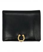 GUCCIグッチ）の古着「2つ折り財布」｜ブラック