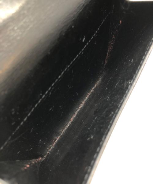 GUCCI（グッチ）GUCCI (グッチ) 2つ折り財布 ブラックの古着・服飾アイテム