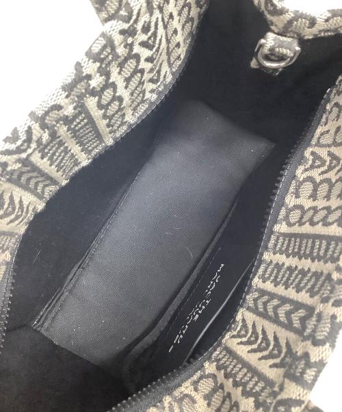 MARC JACOBS（マークジェイコブズ）MARC JACOBS (マーク ジェイコブス) ザ モノグラム ジャガード クロスボディ トート バッグ ミニ ベージュの古着・服飾アイテム