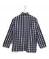 UNION SUPPLY (ユニオンサプライ) パラカチェックワークジャケット ネイビー×ホワイト サイズ:17 1/2：10000円