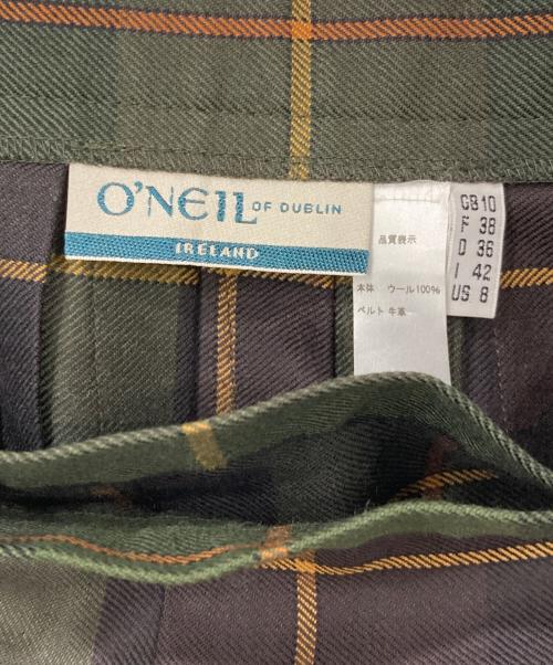 O'NEIL OF DUBLIN（オニールオブダブリン）O'NEIL OF DUBLIN (オニールオブダブリン) スカート グリーン サイズ:SIZE 42の古着・服飾アイテム