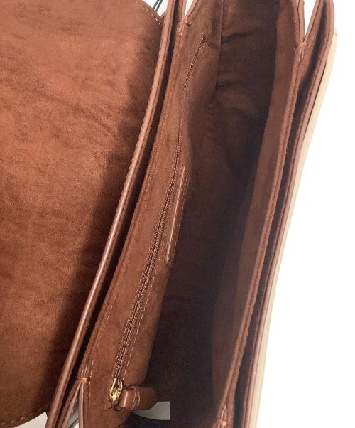 COLE HAAN（コールハーン）COLE HAAN (コールハーン) エッセンシャルミニサドルバッグ ブラウン 未使用品の古着・服飾アイテム