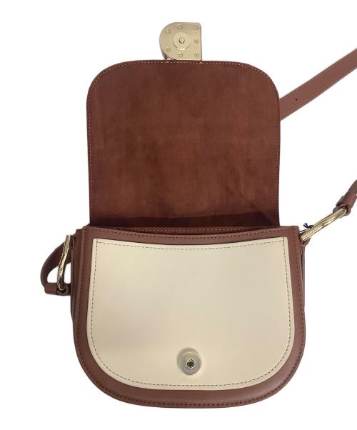 COLE HAAN（コールハーン）COLE HAAN (コールハーン) エッセンシャルミニサドルバッグ ブラウン 未使用品の古着・服飾アイテム