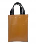 MARNIマルニ）の古着「ショルダーバッグ」｜ブラック×ブラウン