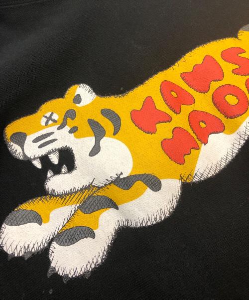 HUMAN MADE（ヒューマンメイド）HUMAN MADE (ヒューマンメイド) KAWS (カウズ) パーカー ブラック サイズ:XLの古着・服飾アイテム
