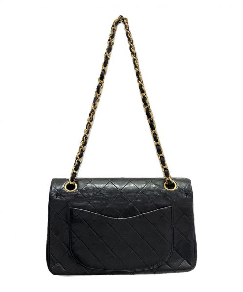CHANEL（シャネル）CHANEL (シャネル) ダブルフラップマトラッセ ブラック サイズ:23の古着・服飾アイテム