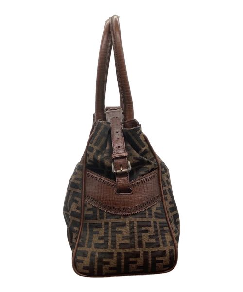 FENDI（フェンディ）FENDI (フェンディ) ハンドバッグ ブラウンの古着・服飾アイテム