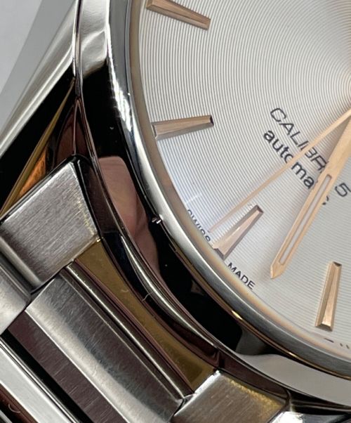 TAG Heuer（タグ・ホイヤー）TAG Heuer (タグホイヤー) カレラキャリバー5デイデイト ホワイト サイズ:44ｍｍの古着・服飾アイテム
