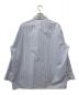 LE TRAVAILLEUR GALLICE (ル・トラヴァイユール・ガリス) ストライプオーバーシャツ ブルー サイズ:4：9000円
