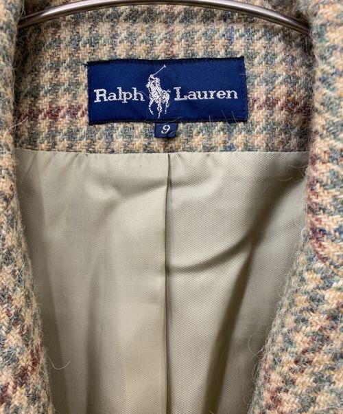 RALPH LAUREN（ラルフローレン）RALPH LAUREN (ラルフローレン) 3Bジャケット ベージュ サイズ:9の古着・服飾アイテム