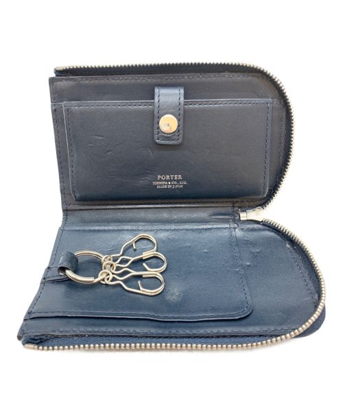 PORTER（ポーター）PORTER (ポーター) ABLE キーケース ネイビーの古着・服飾アイテム