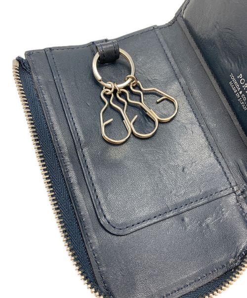 PORTER（ポーター）PORTER (ポーター) ABLE キーケース ネイビーの古着・服飾アイテム