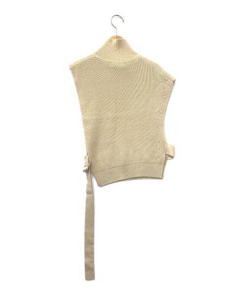 FRAY ID（フレイ アイディー）FRAY ID (フレイ アイディー) ジレ ベージュ サイズ:FREEの古着・服飾アイテム