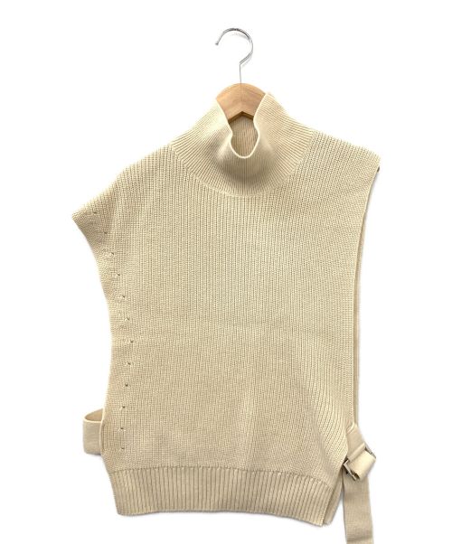 FRAY ID（フレイ アイディー）FRAY ID (フレイ アイディー) ジレ ベージュ サイズ:FREEの古着・服飾アイテム