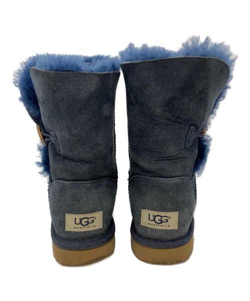 UGG（アグ）UGG (アグ) W BAILEY BUTTON ムートンブーツ ネイビー サイズ:23の古着・服飾アイテム