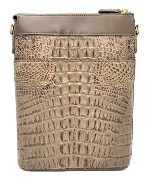 RODANIA（ロダニア）RODANIA (ロダニア) クロコダイルポシェット ブラウンの古着・服飾アイテム