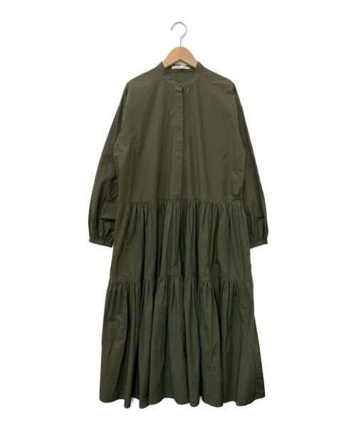 Luana（ルアナ）LUANA (ルアナ) ポプリンギャザーワンピース カーキ サイズ:FREEの古着・服飾アイテム