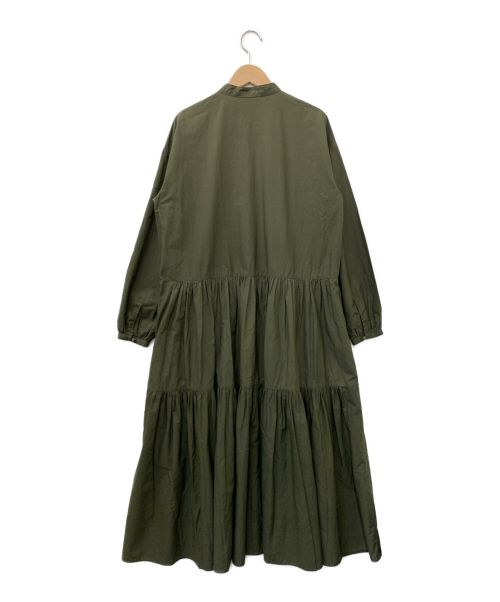 Luana（ルアナ）LUANA (ルアナ) ポプリンギャザーワンピース カーキ サイズ:FREEの古着・服飾アイテム