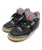 NIKEナイキ）の古着「Air Jordan 3 Retro OG」｜ブラック