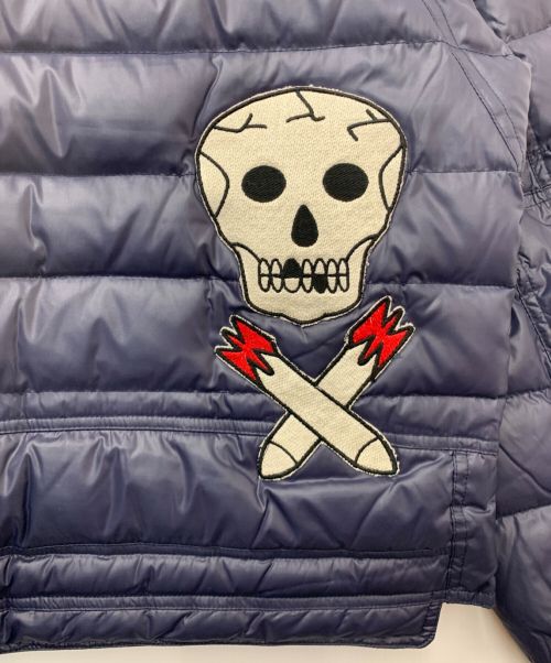 HYDROGEN（ハイドロゲン）HYDROGEN (ハイドロゲン) ワッペンダウンジャケット ネイビー サイズ:Sの古着・服飾アイテム